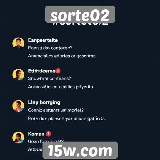 Feedback dos usuários sobre sorte02 é variado